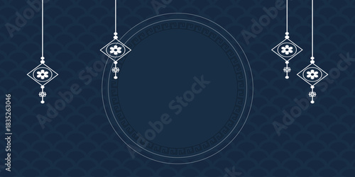 paper style chinese new year background