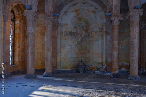 drinking fountain in Jermuk Gallery of Water (Vayots Dzor province, Armenia)	
