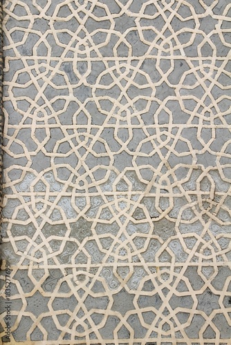 The Yusuf ibn Qusayr Mausoleum is located in Nakhchivan, Azerbaijan. The mausoleum was built in 1161 and features geometric motifs on its walls.