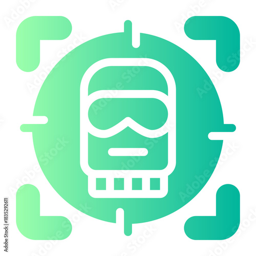 protection gradient icon