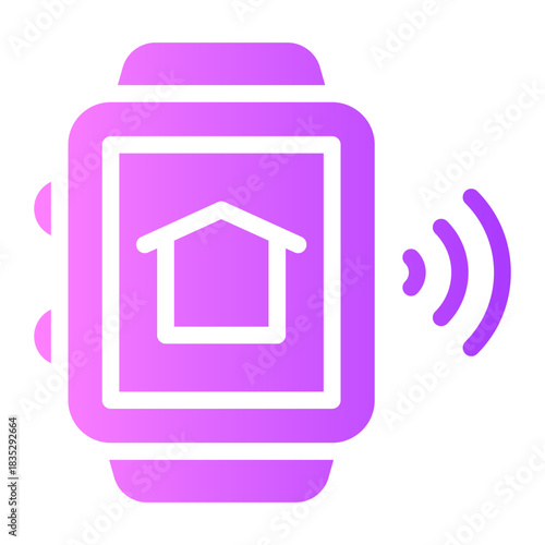 smartwatch gradient icon
