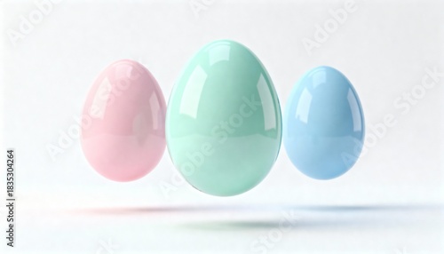 Light pastel Easter egg floating, soft and festive spring scene, perfect for Easter, holiday, seasonal, decoration, family, and lifestyle photography, illustration, or creative projects.
