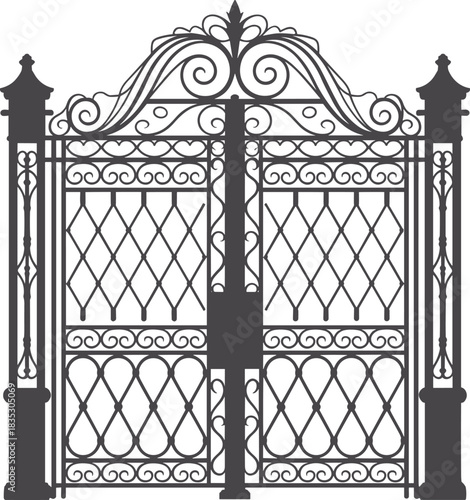 Modern, productive young professional woman remotely working on laptop computer in bright, stylish co-working office space with green plants and city view.