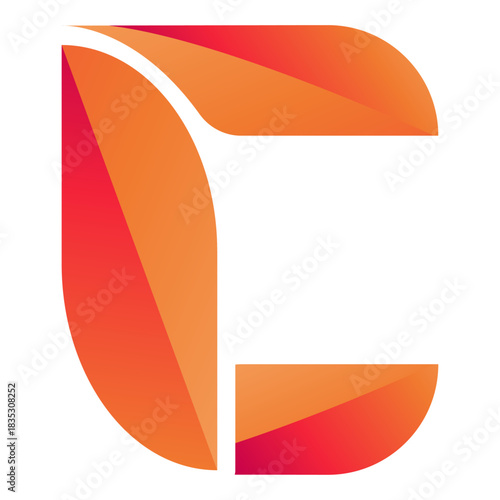 Letter C Logo Design. Modern Abstract Symbol Vector.