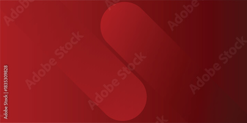 Bold Red Abstract Background With Diagonal Capsule Shapes For Modern Design And Branding eps10