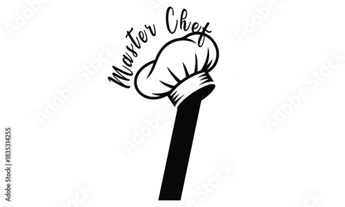 chef logo with a combination of letter i and chef hat for any business especially for restaurant, cafe, catering, etc.