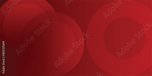 Red abstract background. Dynamic shapes composition eps10