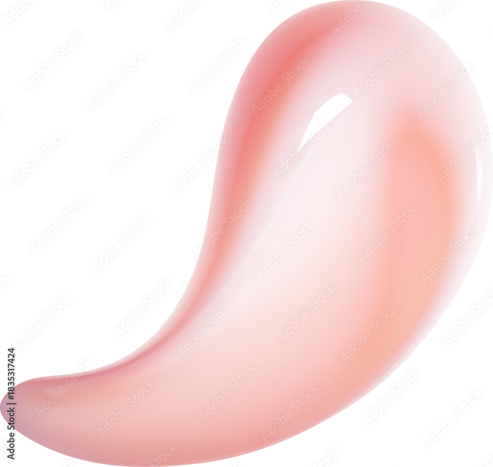 Fototapeta premium Shiny Liquid Smear