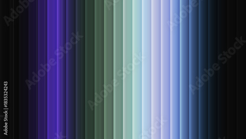 Modern Abstract Purple Green Blue Gradient Vertical Stripes Background Pattern Illustration Design
