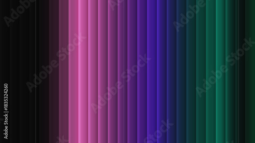 Vibrant Abstract Pink Purple Teal Gradient Striped Background Illustration for Modern Graphic Design