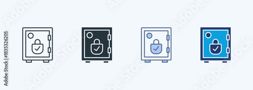 Safe Multiple Style Icon Collection