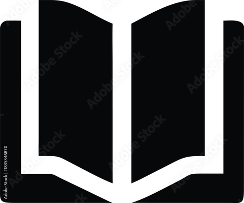 Open Book With Glowing Education Icon
