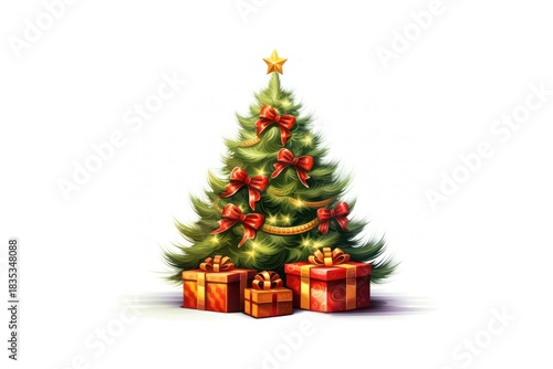 Christmas tree plant gift.