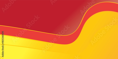 Vector abstract background with dynamic orange waves, lines and particles. Eps10