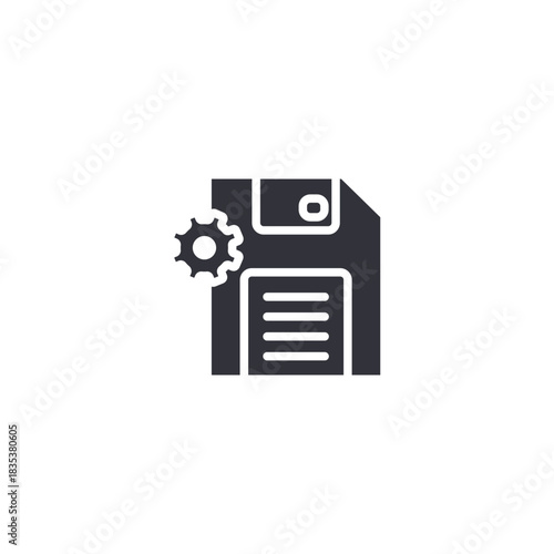 File upload icon showing cloud backup service, secure document storage, and online data saving system.