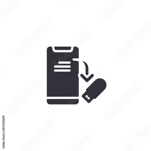 Hard drive icon representing device storage, backup security, and long-term digital data preservation.