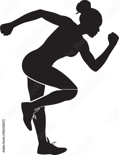 runners vector silhouettes, silhouette of a man, silhouette, runner, athlete, silhouettes, player, sports, ball, vector, sport, run, people, football, jump, men, action, running, body, jogging, exerci