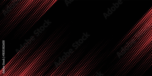 Halftone dots red and blue color pattern gradient grunge texture background. Dot pop art comic sport style vector illustration. modern background