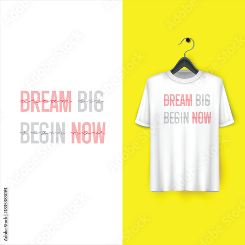 Minimalist Flat Vector Typography Word Design for Modern T-Shirt Print and Branding