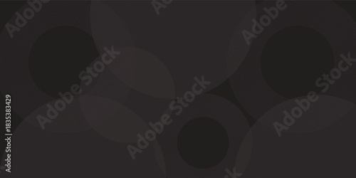 Abstract Dark Circles Background With Overlapping Concentric Rings For Design Or Wallpaper Textures And Elements