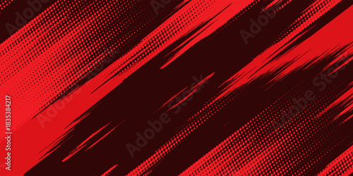 black red dragon decal brush fire volcano lava sakura Asia Japan anime style illustration sporty background. modern