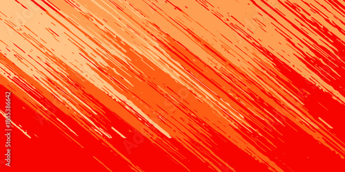 Abstract Sports Background with Orange and Red Gradient Brushstrokes and Halftone Effect, modern