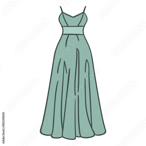 maid of honour dress color stroke