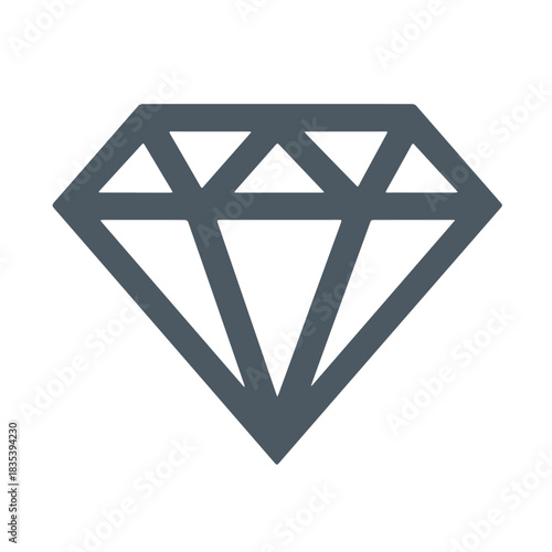 A minimal design, clipart set
flat_2D_icon_of_a_diamond_shape_isolated, A beautiful Clipart collection, an Attractive Minimalist illustration