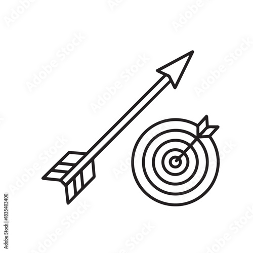 "Focused Aiming Bullseye for Precision Goals as"