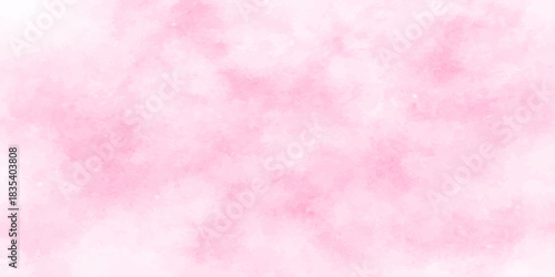 Abstract pink watercolor paint texture on vintage paper background for design