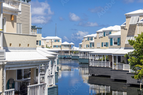 Cuadro en lienzo Nanny Cay Resort Marina,  tortola, island, British Virgin Islands