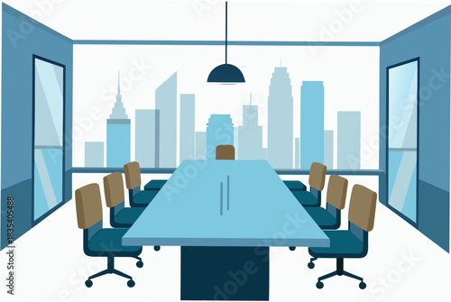 Conference room interior