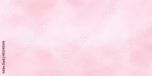 Delicate vintage pink grunge paper texture background with a light pastel watercolor pattern illustration