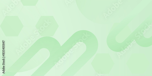 Creative linear green background. Bg, landing page and digital design concept. 3D Rendering