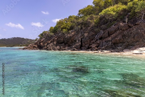 coast landscape, British Virgin Islands