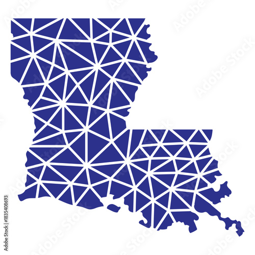 Louisiana geometric states