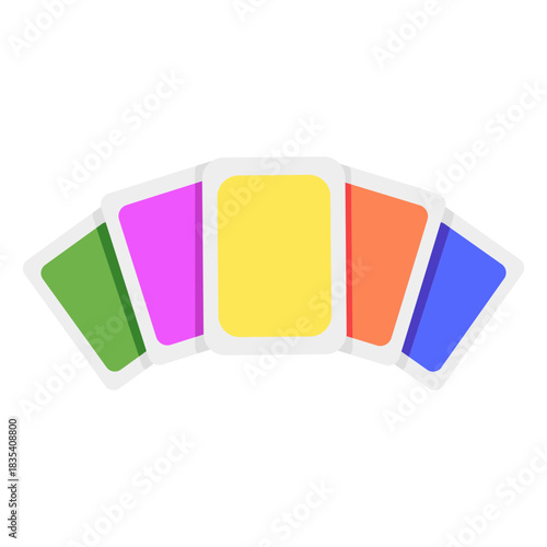 Boardgame cards hobby icon