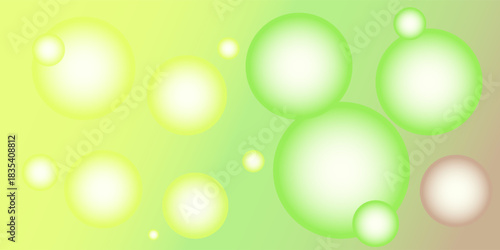 Trendy gradient shapes composition with circle. For design, presentation, business. Color Vector illustration