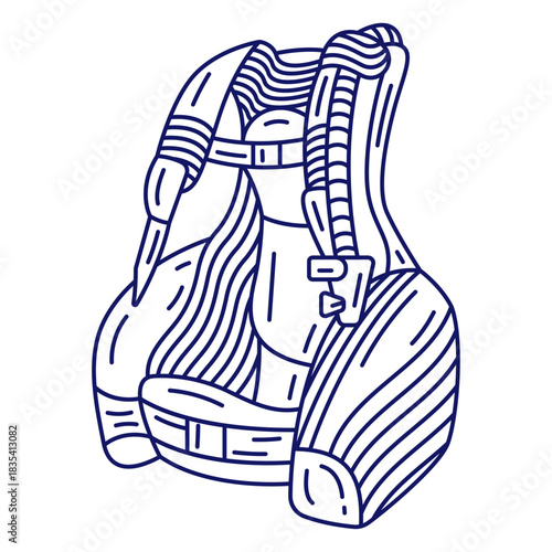 Scuba diving suit compensator