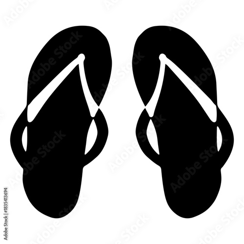 Flip flops cutout
