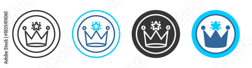 brand image icon set multiple style collection	