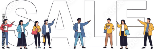 Sale promotion discount offer shopping retail consumerism marketing event now