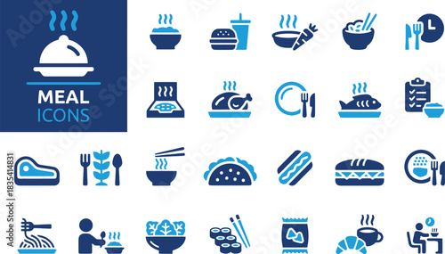 food, drink, icons, meal, restaurant, dining, cuisine, cooking, fast food, healthy food, breakfast, lunch, dinner, coffee, tea, soup, salad, steak, fish, chicken, burger, taco, sushi, noodles, croissa