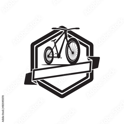 Vintage and modern bicycle shop logo badges and labels. Isolated vector bicycle wheels. Bicycle shop and repair logos.