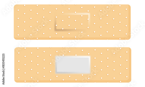 Adhesive medical plaster strip bandage