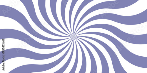Ray star template burst background design.purple swirling pattern background with Vortex starburst spiral twirl strips. Comic design element.
