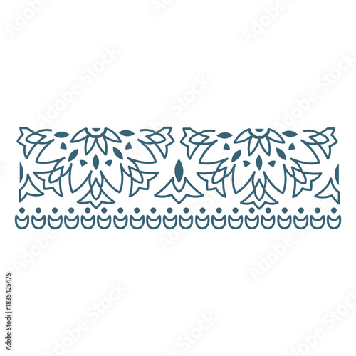 Floral mandala guard