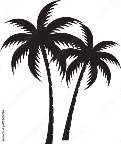 palm tree silhouette