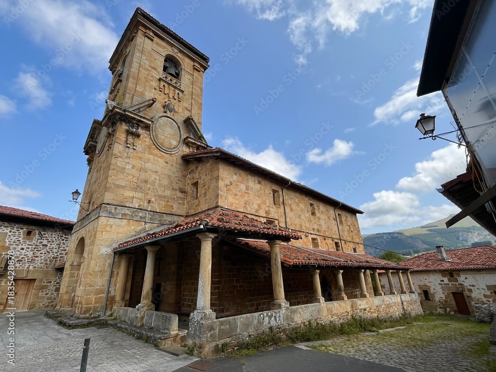 Obraz premium Iglesia San Miguel de Araotz