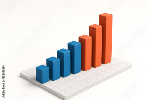 Business Growth Diagram: A dynamic bar graph showing an upward trend of business and financial success. showcasing the path to financial growth. Free Download Business Growth Diagram: A dynamic bar graph showing an upward trend of business and financial success. showcasing the path to financial growth. - GFXLoad